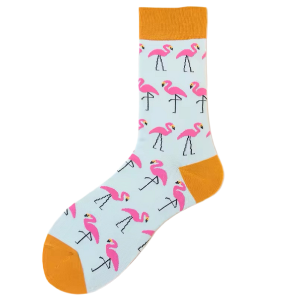 Chaussettes Flamant Rose