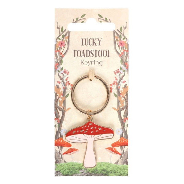Porte-clés Champignon « Lucky Toadstool »