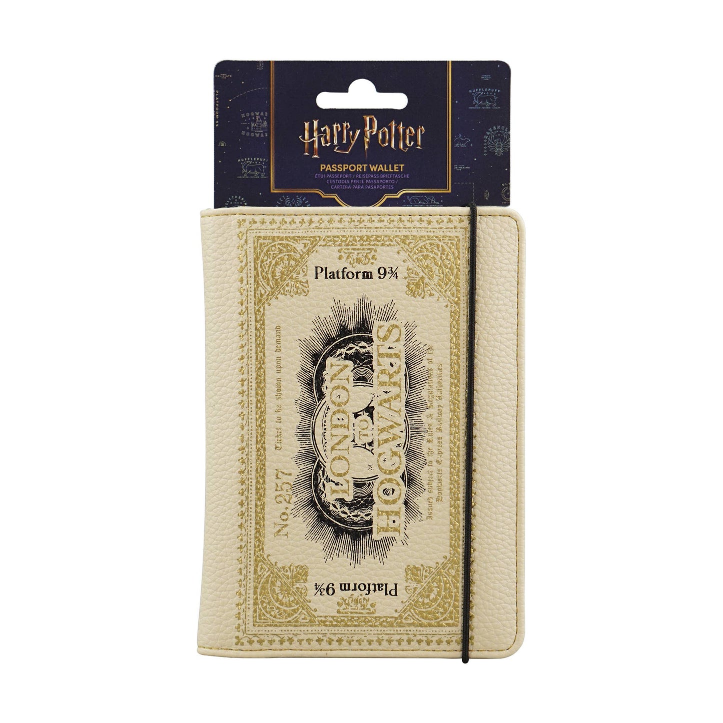Porte-passeport Harry Potter - Billet de Londres à Poudlard