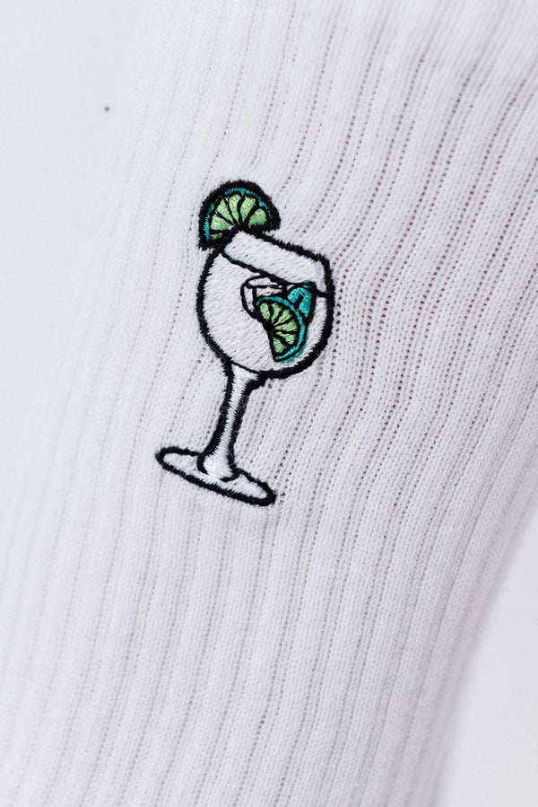 Hugo Spritz embroidered socks