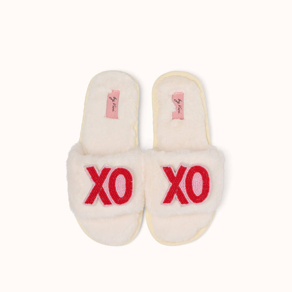 Pair of slippers pins - XOXO