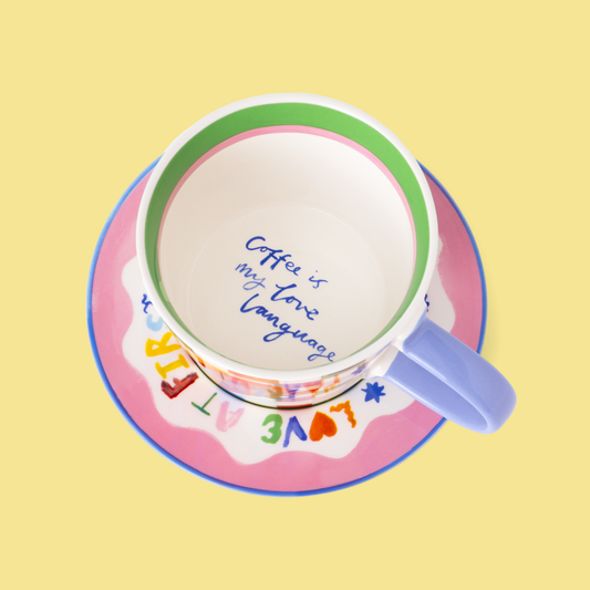 Ensemble Tasse et Soucoupe Coffee Club