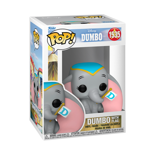 Pop! Dumbo avec Drapeau