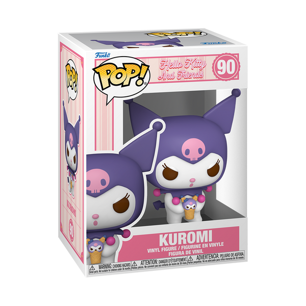 Funko Pop! Kuromi avec Cornet de Glace – Hello Kitty