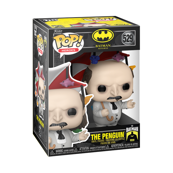Funko Pop! Le Pingouin avec parapluie animaux – DC Comics
