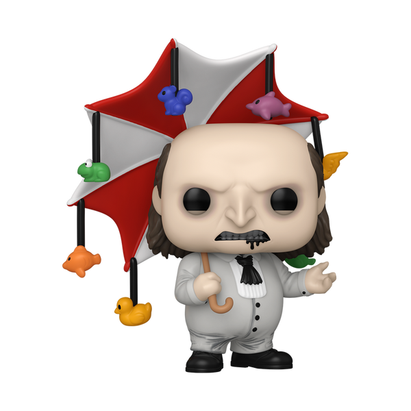 Funko Pop! Le Pingouin avec parapluie animaux – DC Comics