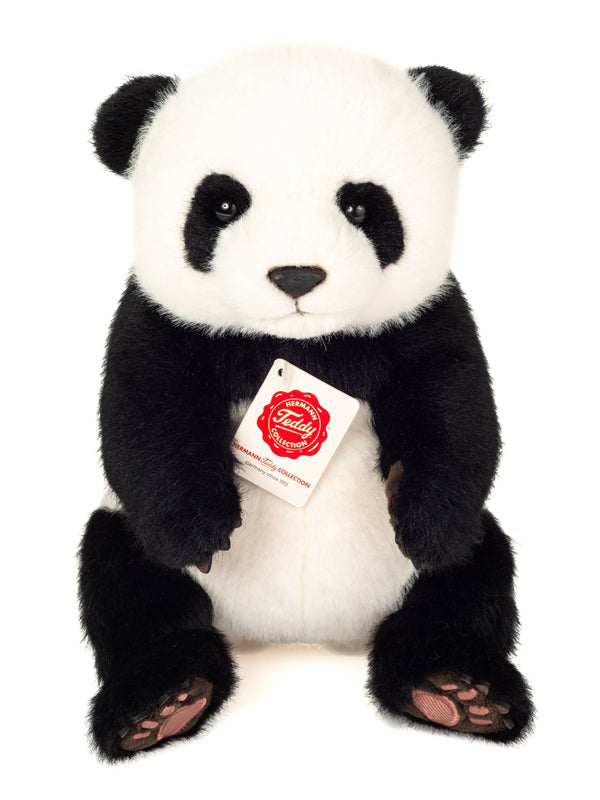 Peluche Panda Assis - Teddy Hermann