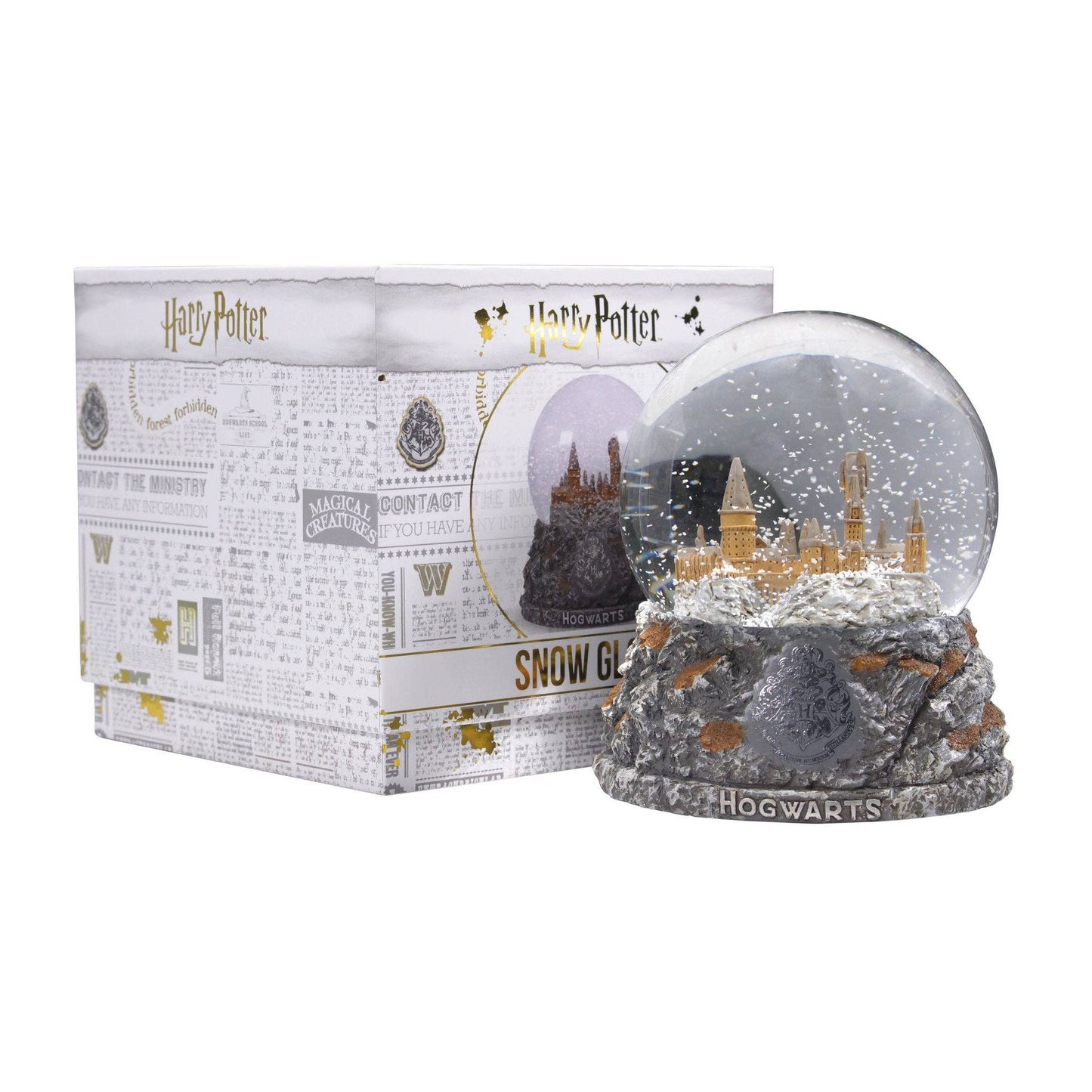 Boule à neige Harry Potter - Château de Poudlard 100 mm