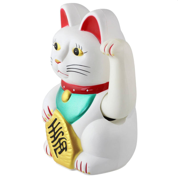 Lucky white cat 18cm