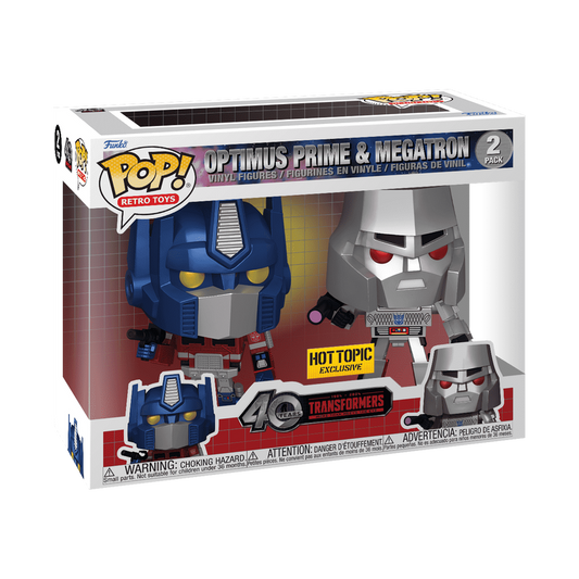 Pop! Optimus Prime & Megatron 2-Pack