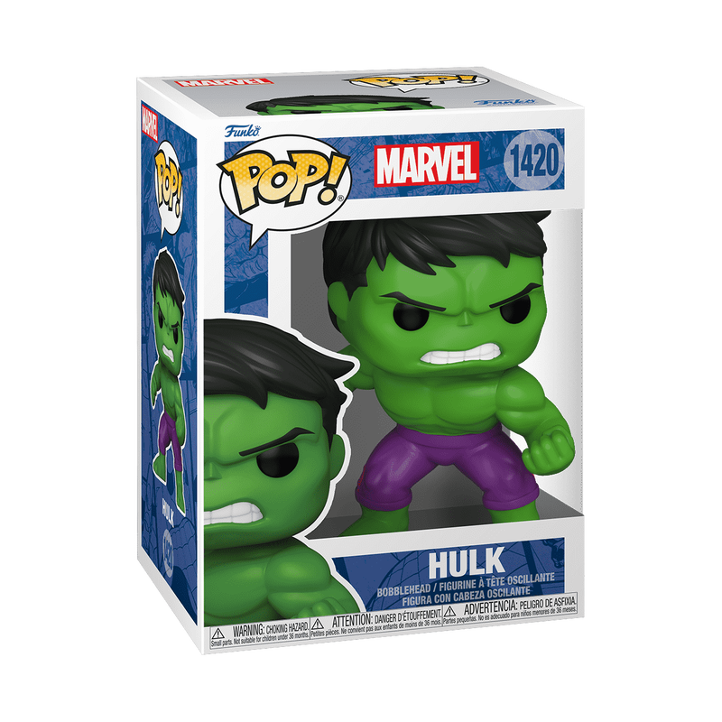 Pop! Hulk (Marvel New Classics) #1420 - vue officielle Funko