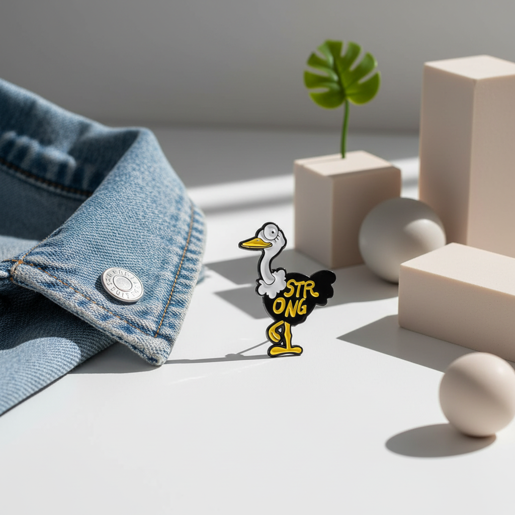Pin’s Autruche "Strong"