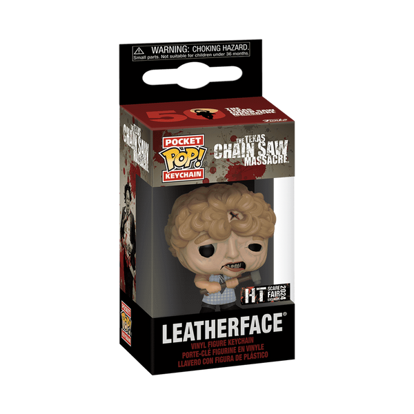 Funko Pop! Keychain Leatherface avec marteau