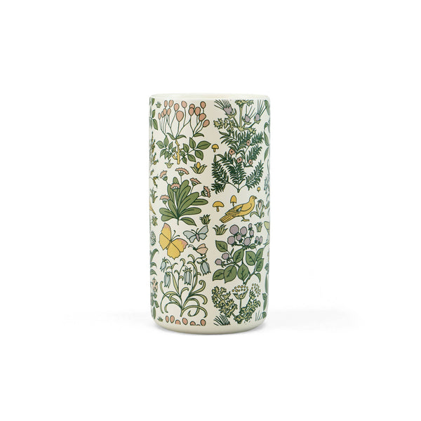 Vase en céramique Voysey Jardin botanique Faune et flore