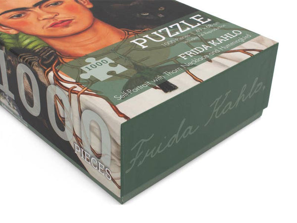 Jigsaw puzzle, 1000 pieces, Frida Kahlo, Self-Portrait with Hummingbird