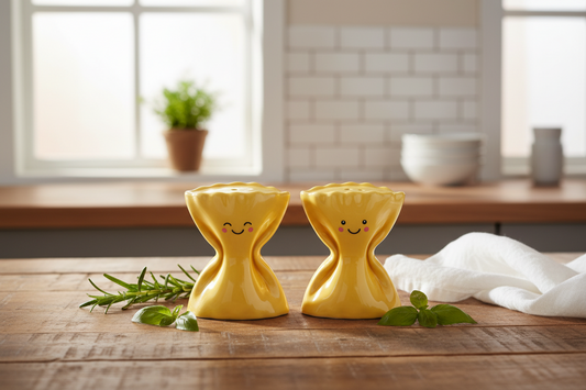 Salt and Pepper Farfalle Pasta