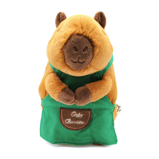 Capybara Barista Plush Toy