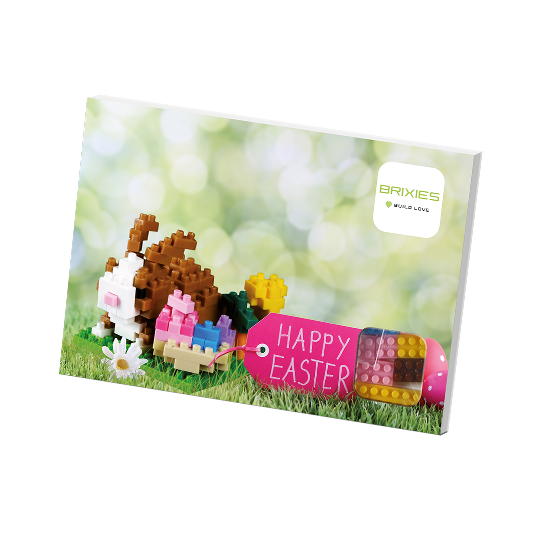 BRIXIES Easter Bunny Postcard