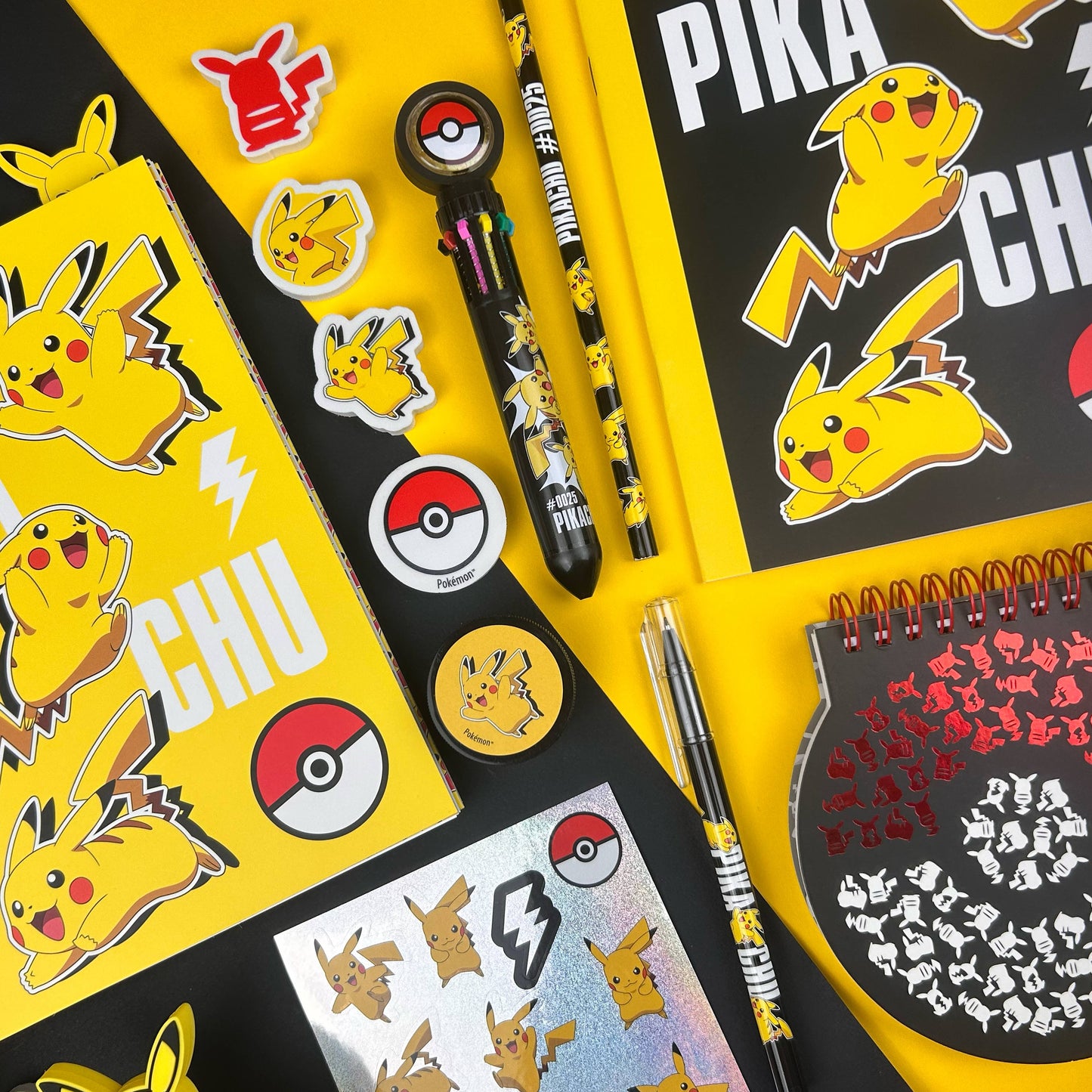 Set de – gommes Pokémon Pikachu | Blueprint Collections – vue 5