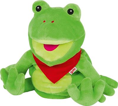 Marionnette en peluche: GRENOUILLE Frilo 30cm, 1+
