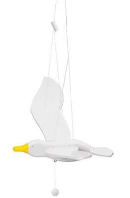 Mobile ailé: MOUETTE, envergure 56cm, bois