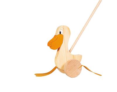 Animal à pousser: PELICAN H22cm, manche L60cm, 1+