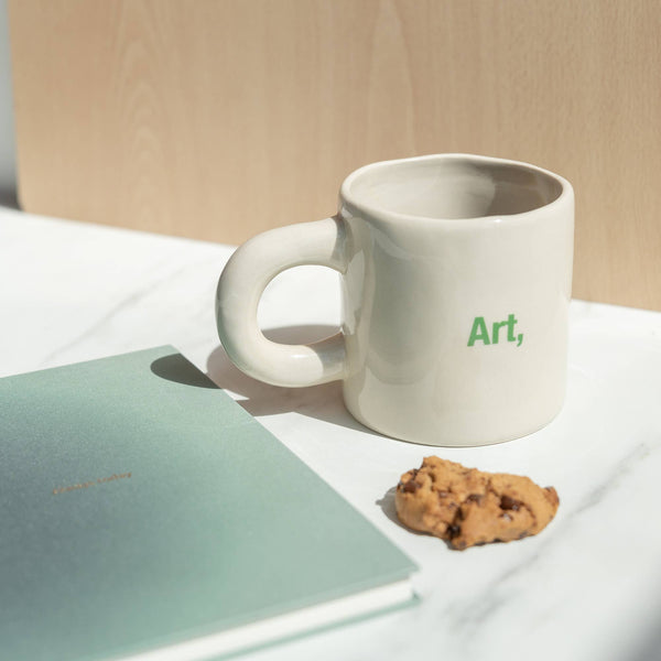 Green Books&coffe Mug Helio Ferretti Vue 1