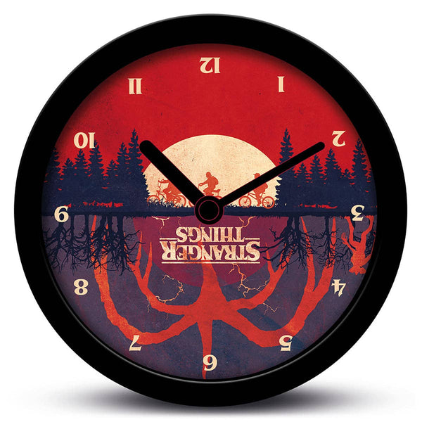 Stranger Things Table Clock - Upside Down