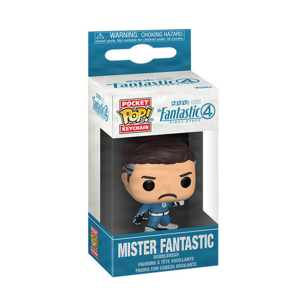 Funko Pop! Keychain Monsieur Fantastic (Les 4 Fantastiques: Premiers pas) – Marvel