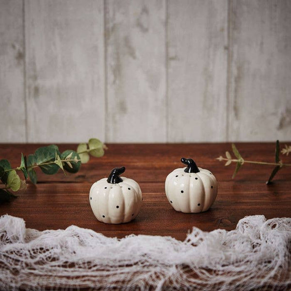 Salière et poivrière Citrouilles monochrome