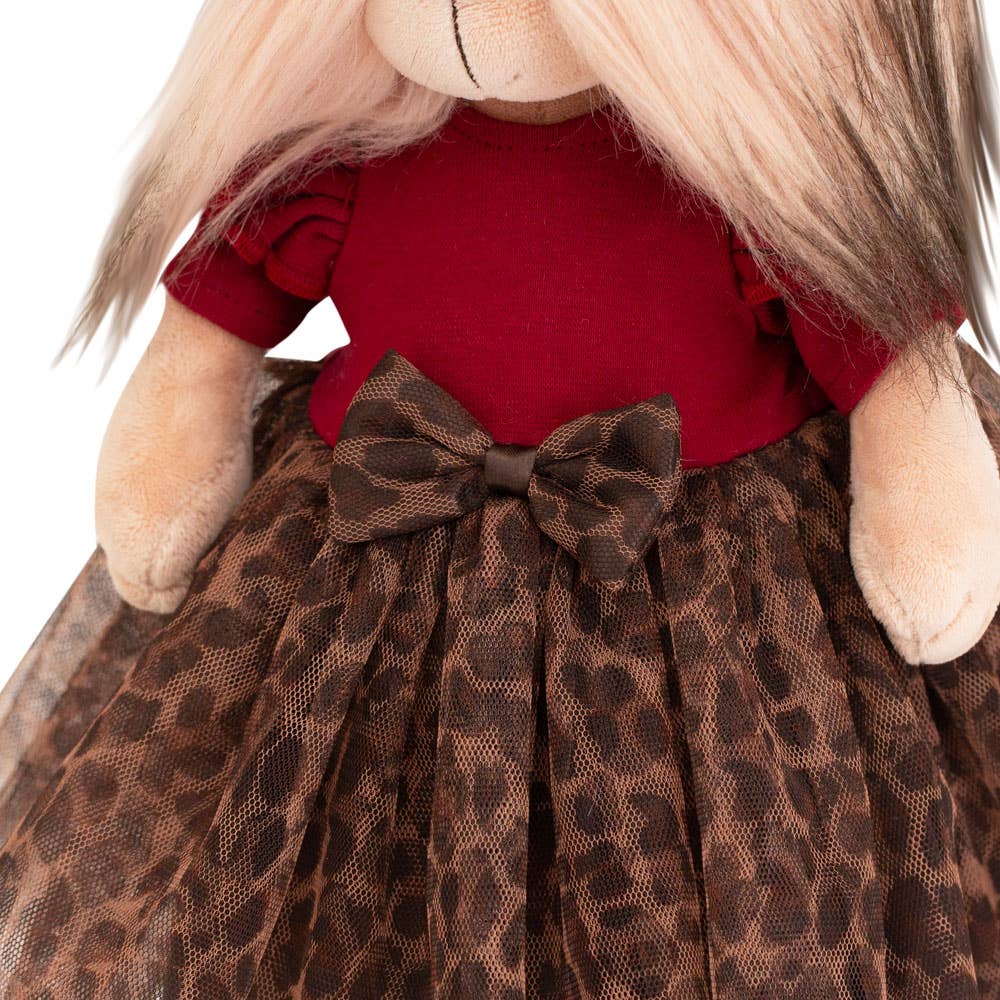 Poupée chien Lucky Yoyo : Mademoiselle - 38 cm