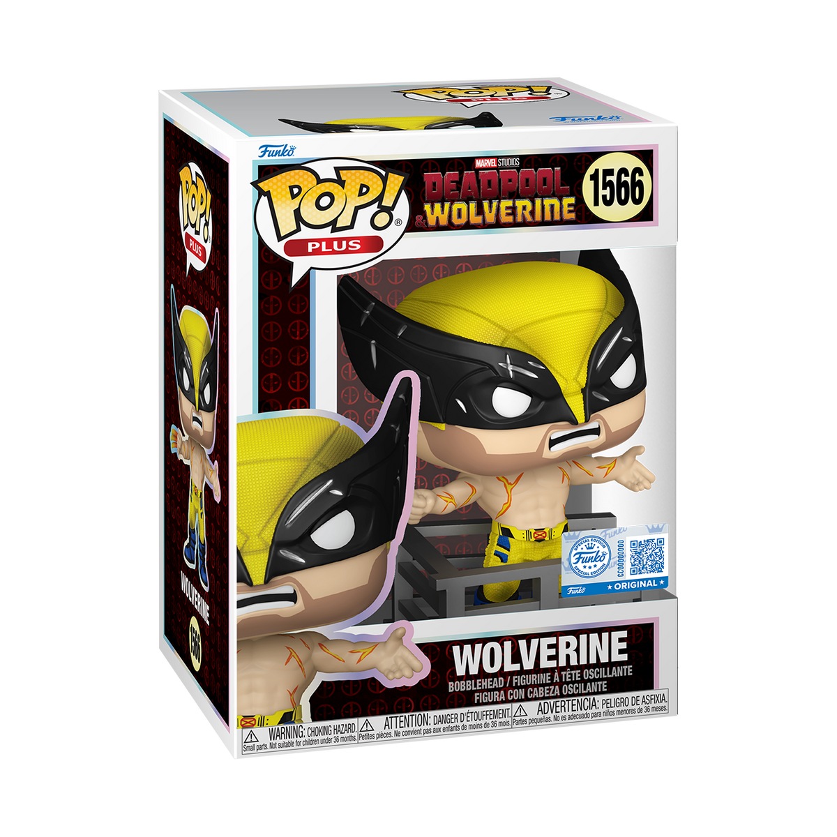 Funko Pop! Plus Wolverine (Time Ripper) #1566 - vue officielle 2