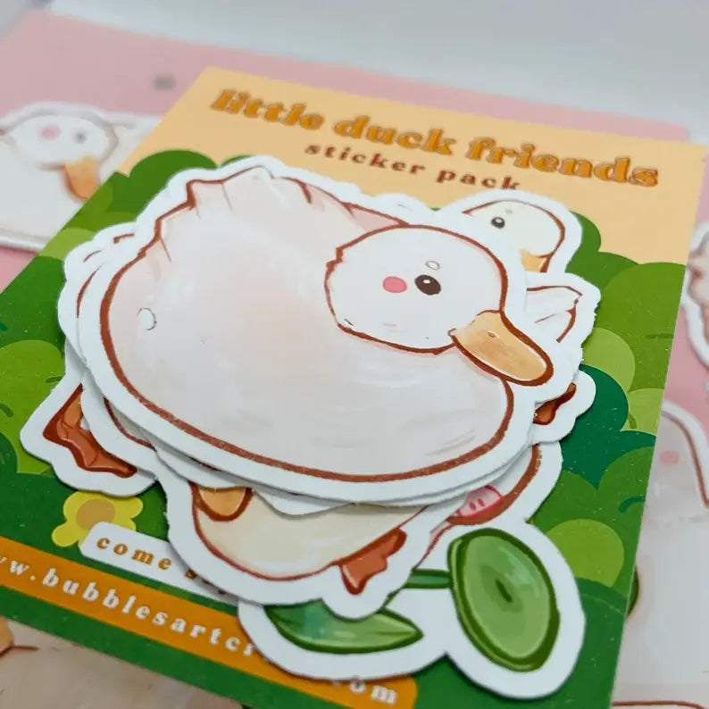 “Little Duck Friends” Duck Sticker Pack