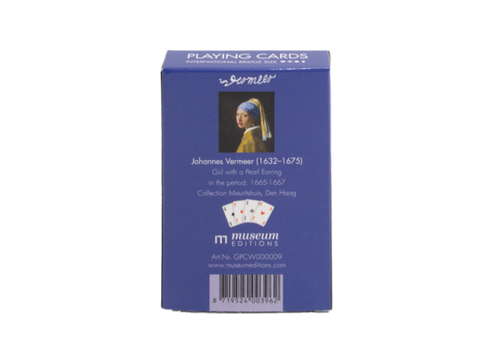 Vermeer, The Girl with a Pearl Earring Card Game