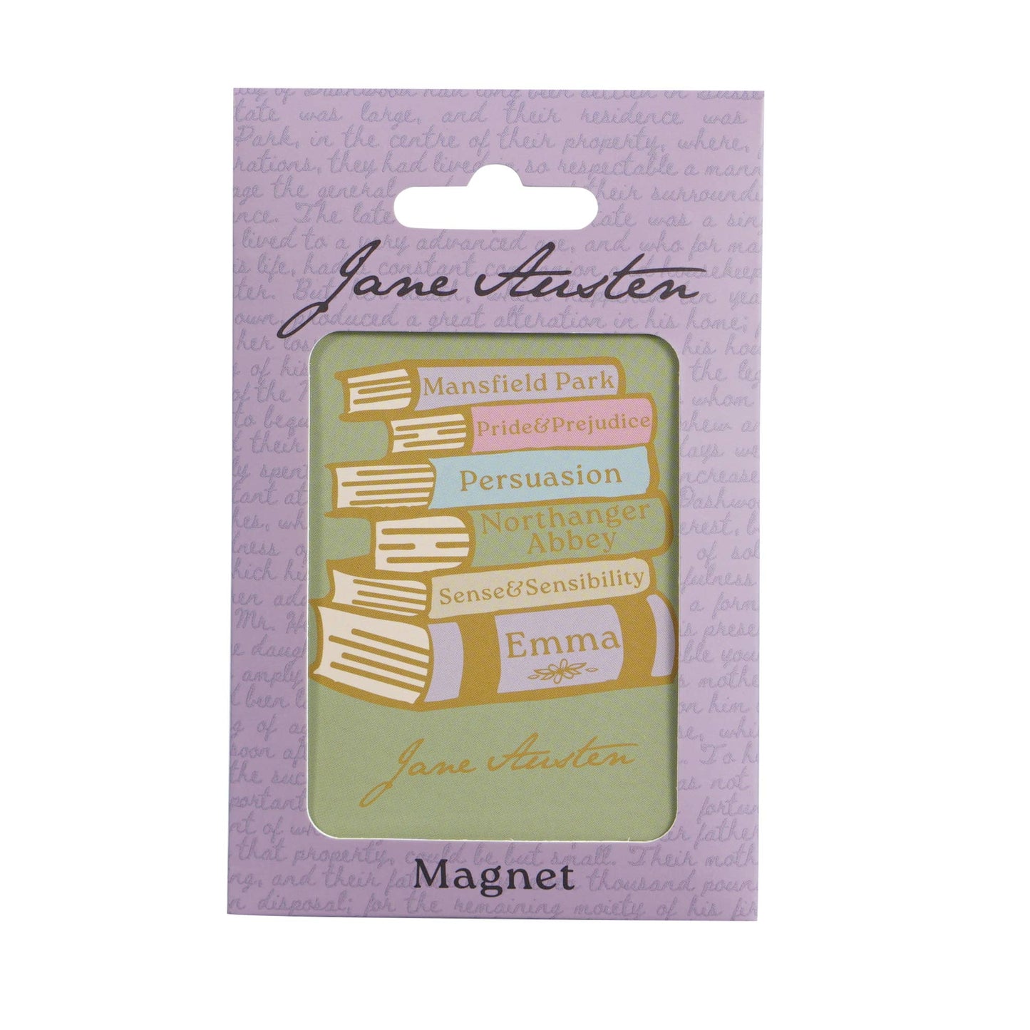 Metal Magnet - Jane Austen (Books)