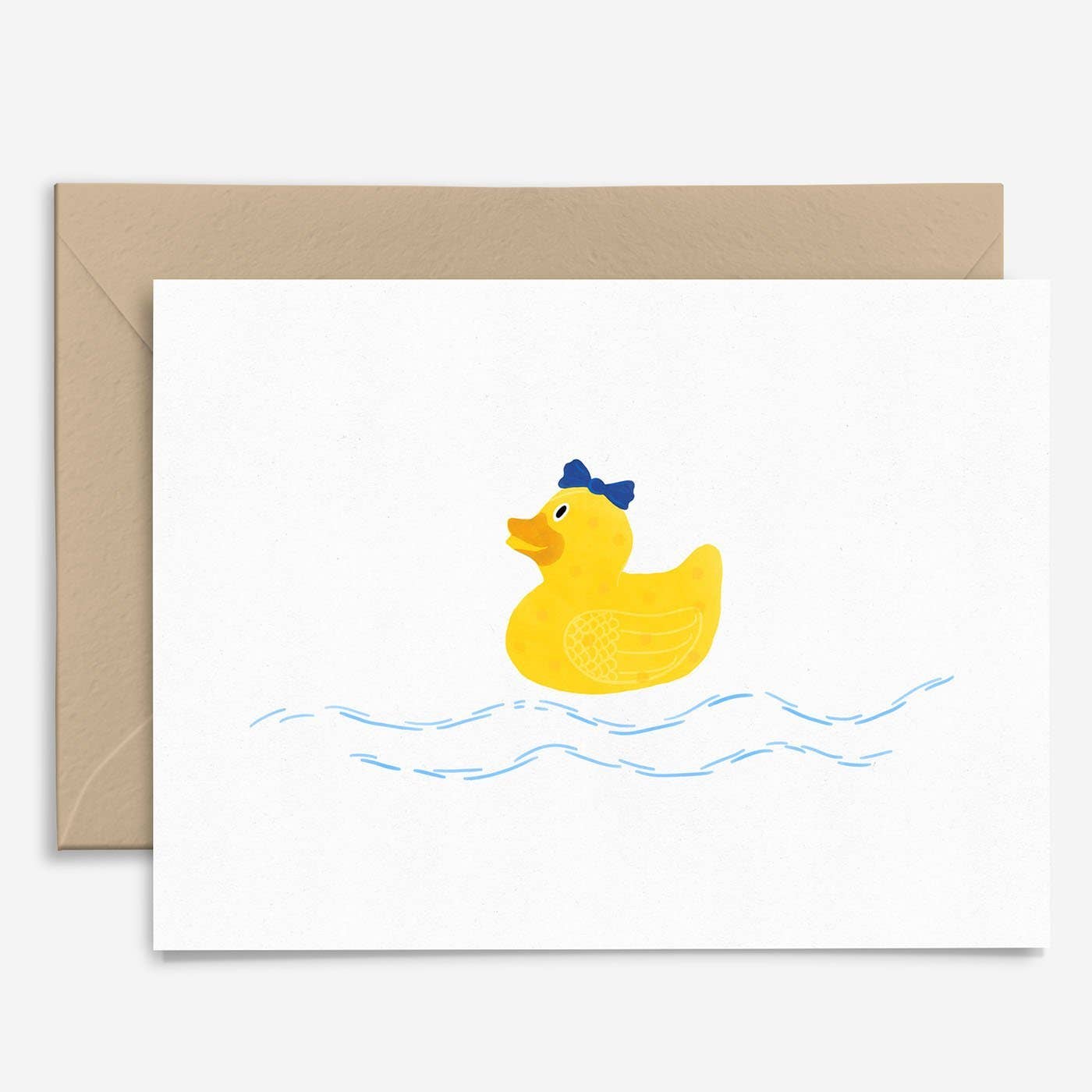 Miss Duck Greeting Card