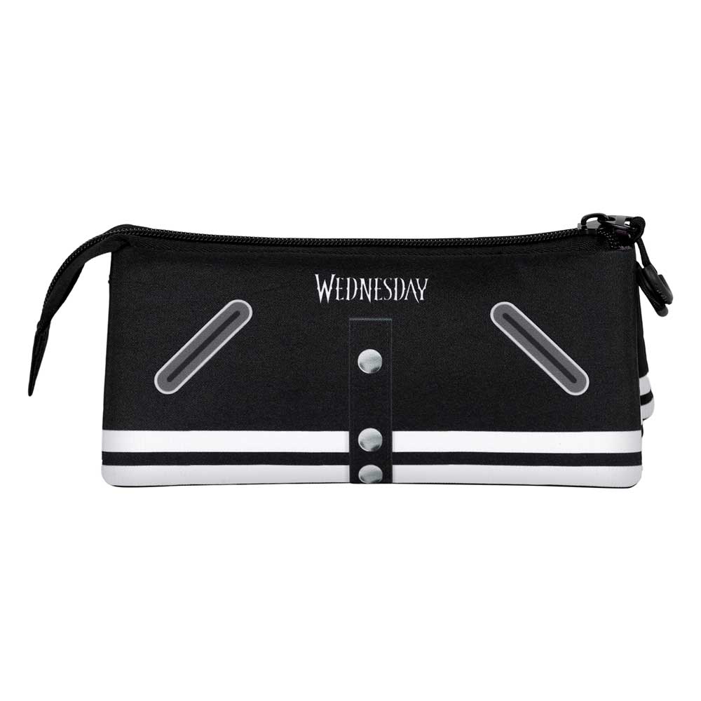 Mercredi Varsity-Trousse Triple FAN 2.0, Noir