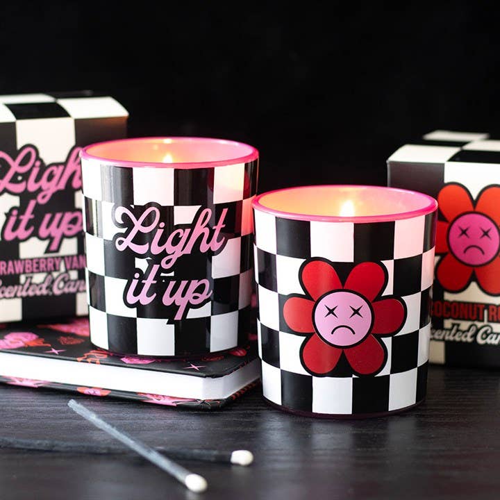 Strawberry Vanilla Light It Up Candle