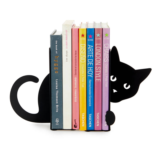 Black Cat Bookend