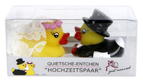 Ducks Bride and Groom