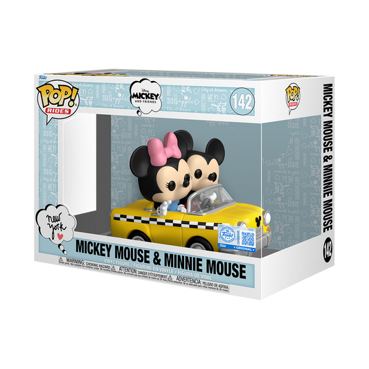 Pop! Rides Super Deluxe Mickey Mouse & Minnie Mouse