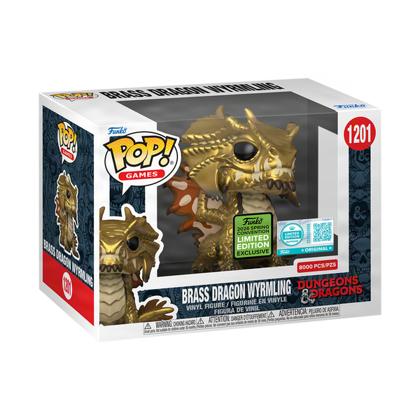 Funko Pop! Brass Dragon Wyrmling – Donjons et Dragons