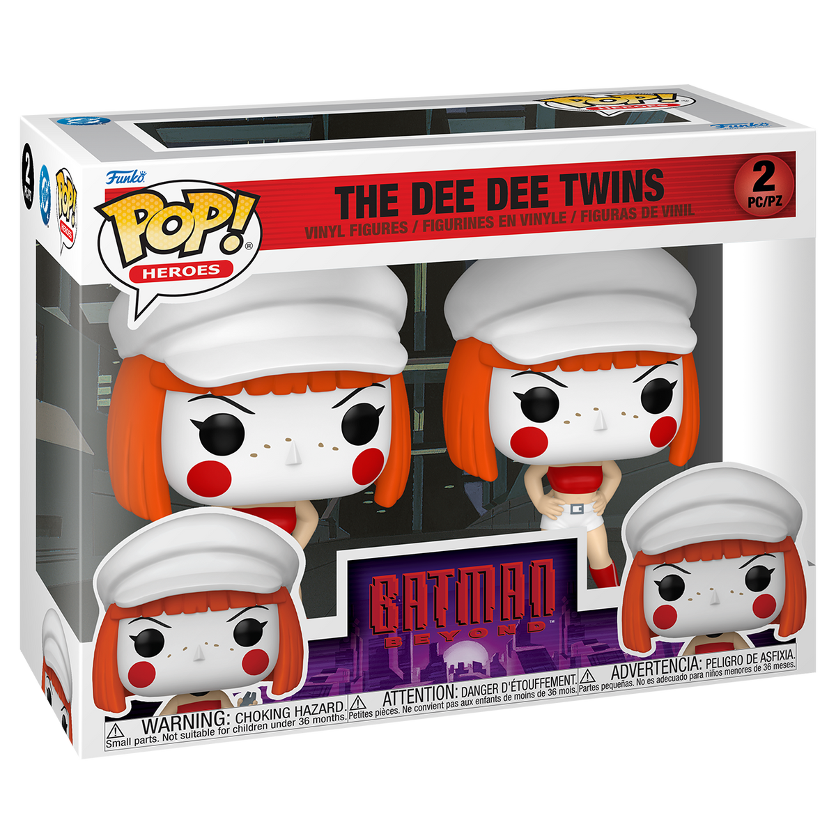 Pop! The Dee Dee Twins 2-Pack - emballage officiel