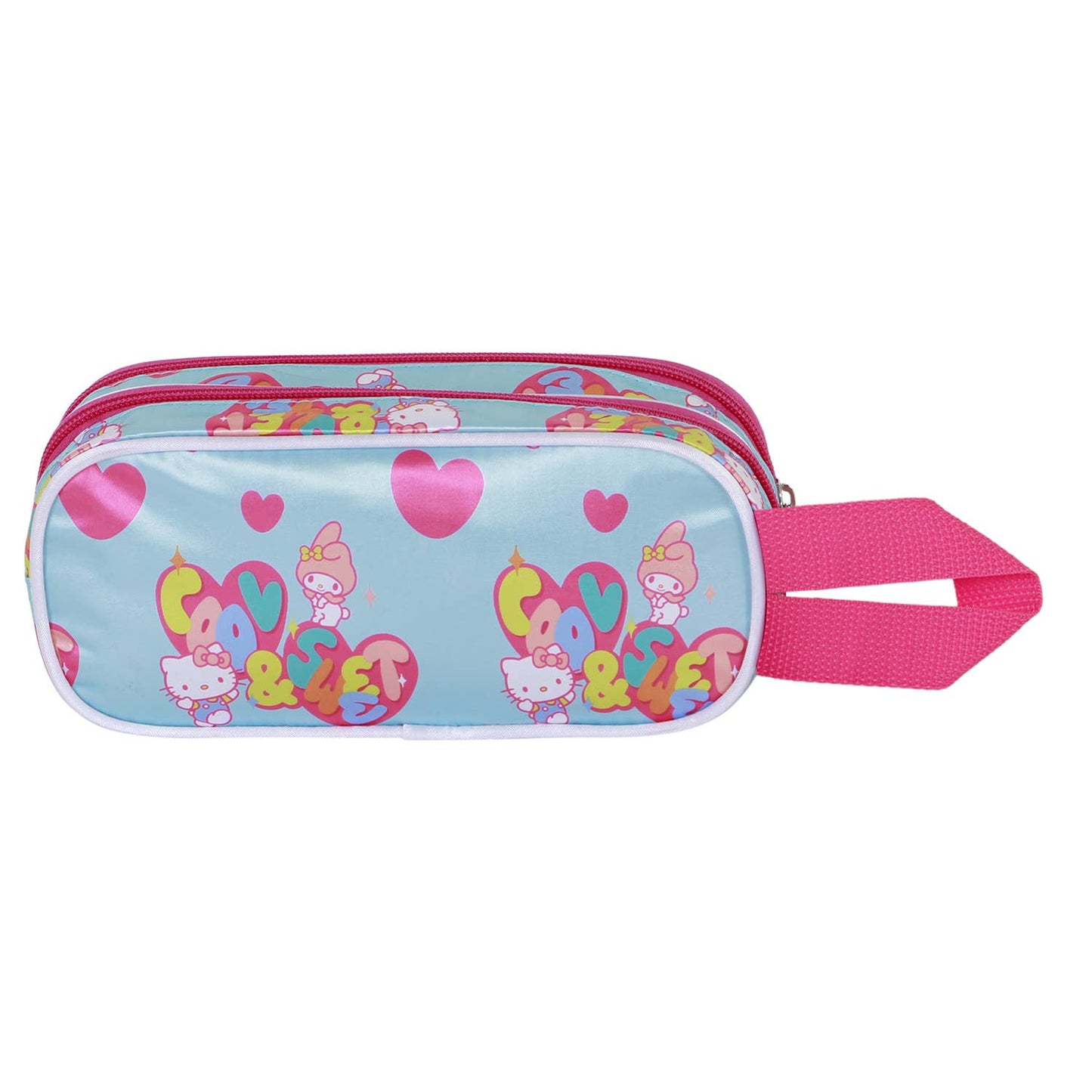 Sanrio Hello Kitty Friendship-Trousse 3D Double