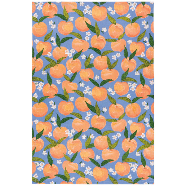 Set of 2 peach tea towels
