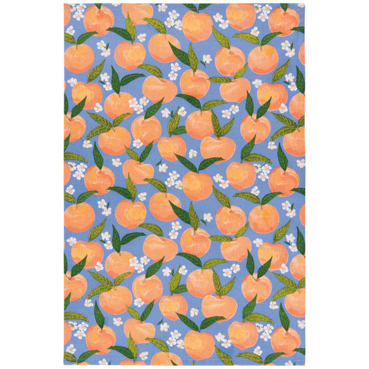 Set of 2 peach tea towels