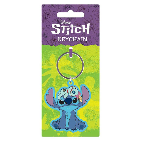 Lilo & Stitch Keychain - Stitch & Scrump
