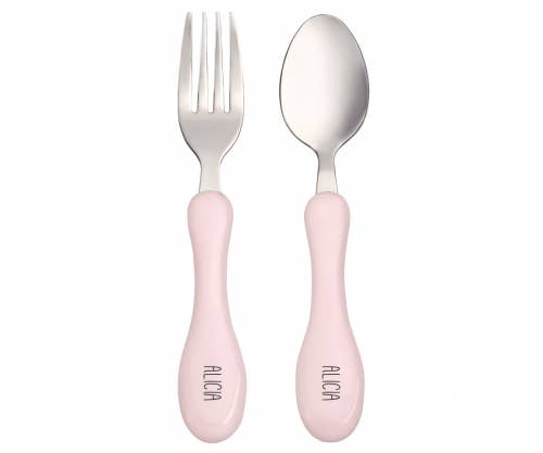Pink Children's Cutlery