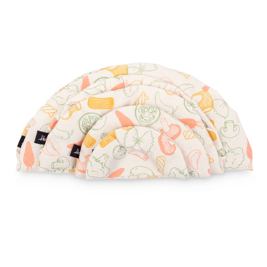 Pack 4 Couvercles de Plats Imprimés Alimentaires Helio Ferretti Vue 2