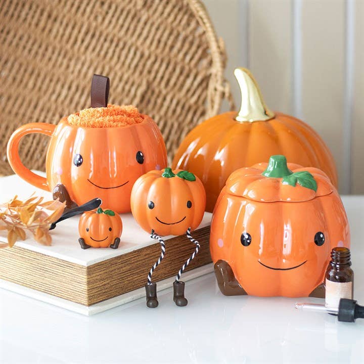 Kawaii Pumpkin Ornament